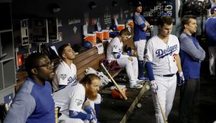 Dodgers, en lamento durante el encuentro ante Boston Red Sox