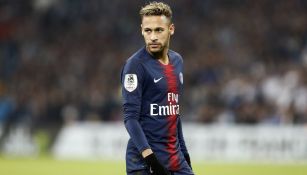 Neymar, durante partido del PSG 