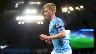 Kevin De Bruyne, en un juego del Manchester City