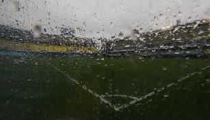 Cancha de Boca bajó intensa lluvia previo a Final de Copa Libertadores