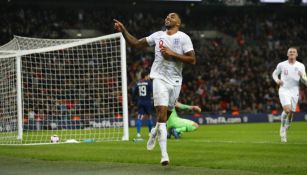 Wilson celebra gol contra Estados Unidos