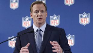 Roger Goodell, durante una conferencia de prensa