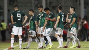Selección Mexicana se lamenta tras derrota contra Argentina 