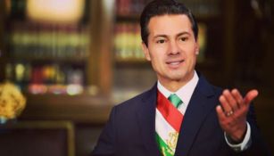 Peña Nieto durante un informe