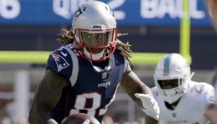 Cordarrelle Patterson durante un partido de Patriots