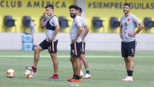 América durante un entrenamiento en Coapa