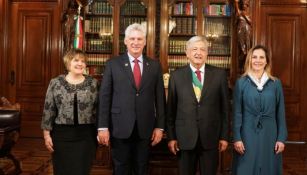 AMLO y Beatriz Gutiérrez Müller