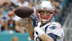 Brady durante el partido vs Miami