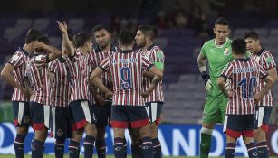 Jugadores de Chivas se lamentan en el Mundial de Clubes