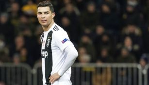 Cristiano durante un partido de Juventus