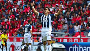 Molina celebra anotación con Monterrey 