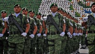 Elementos del Ejército y la Fuerza Aérea Mexicana