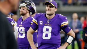 Cousins se lamenta tras la derrota frente a los Bears