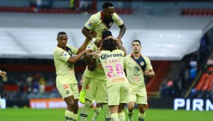 América celebra anotación en la Liga MX 