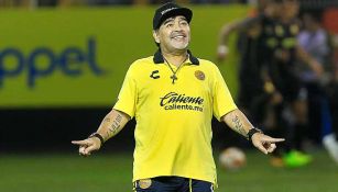 Maradona en partido con Dorados 