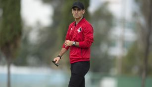 Rafa Márquez, en las instalaciones de Atlas