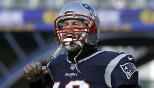 Tom Brady celebra anotación de de New England