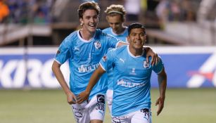 Carlos Acosta festeja gol contra Zacatepec en Copa MX