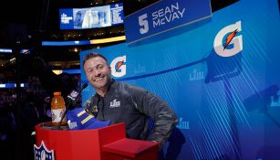 McVay, durante el Opening Night