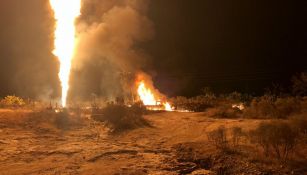 Nueva explosión en un ducto de Pemex en Hidalgo