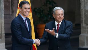 AMLO recibe a Pedro Sánchez, presidente del gobierno de España
