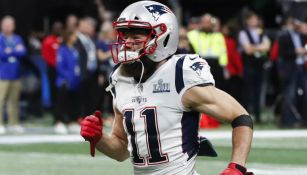 Julian Edelman durante el SB LIII