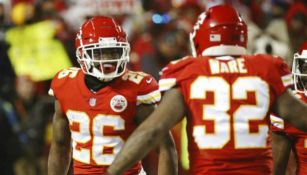 Damien Williams celebra anotación con Ware