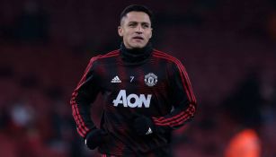 Alexis Sánchez, previo a un duelo con el Manchester United