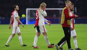 Ajax se lamenta tras derrota frente al Real Madrid 