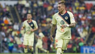 Nico Castillo en partido con el América 