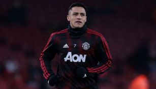 Alexis Sánchez, previo a duelo de los Red Devils