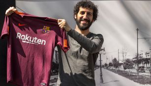 Marwan es un fiel seguidor del Barcelona