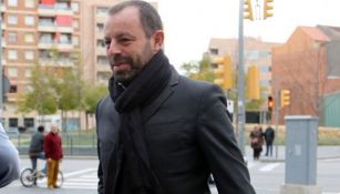 Rosell previo a una audiencia en Barcelona 