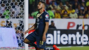 Bruno Valdez durante el juego ante Morelia