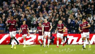 West Ham celebra una anotación frente al Newcastle 