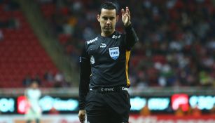 César Ramos, durante el encuentro entre Chivas vs Tigres