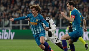 Antoine Griezmann, durante juego del Atlético de Madrid vs Juventus 