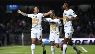 Pumas celebra una anotación frente al Zacatepec 