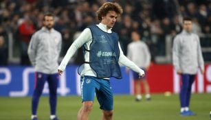 Griezmann, previo a un juego con el Atlético de Madrid