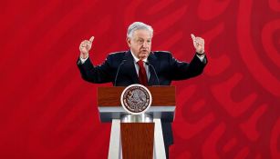 López Obrador en conferencia de prensa