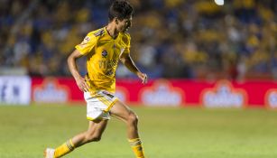 Damm, durante un duelo con Tigres en Liga MX