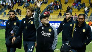 Maradona agradece apoyo de la afición de Dorados