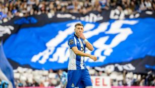 Héctor Herrera durante un partido con el Porto