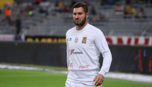 Gignac en un partido con Tigres durante la Jornada 8 de la Liga MX 