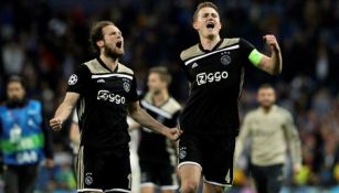 Matthijs de Ligt celebra un triunfo del Ajax