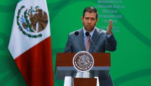 Alfredo Castillo, durante una conferencia de prensa