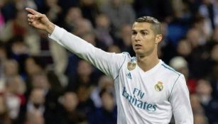 Cristiano Ronaldo durante un partido del Real Madrid 