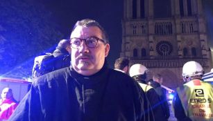 Jean-Marc Fournier, sacerdote-bombero que rescató las reliquias