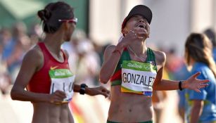 Gudalupe González, durante los Juegos Olímpicos de Río 2016