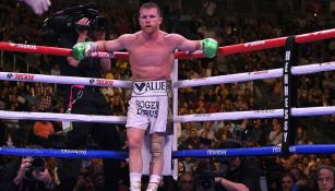 Canelo Álavarez  espera la reanudación de la pelea vs Jacobs